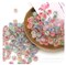 Glow in the Dark Beads, Acrylic Alphabet Beads, 4x7mm Colourful Letter Beads for Bracelet Necklace Jewellery Making Supplies, 500 pieces